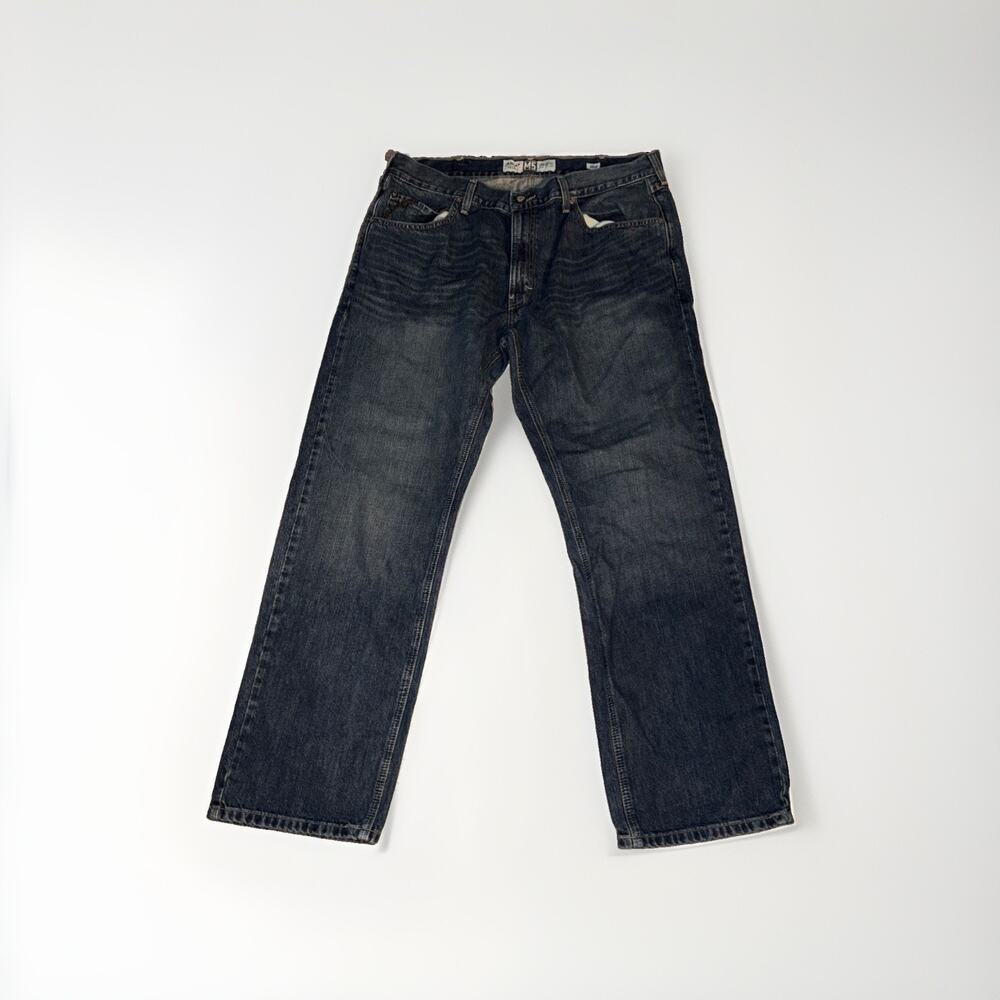 Ariat M5 Straight Fit Straight Leg Mens Jeans 38x32(31) Denim